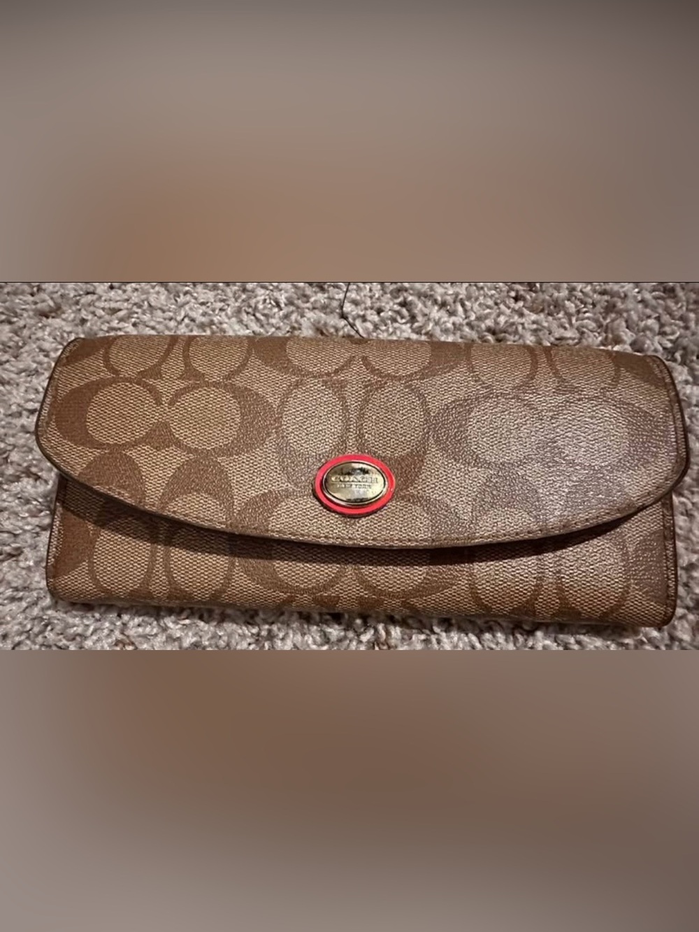 Vintage Peyton Coach wallet